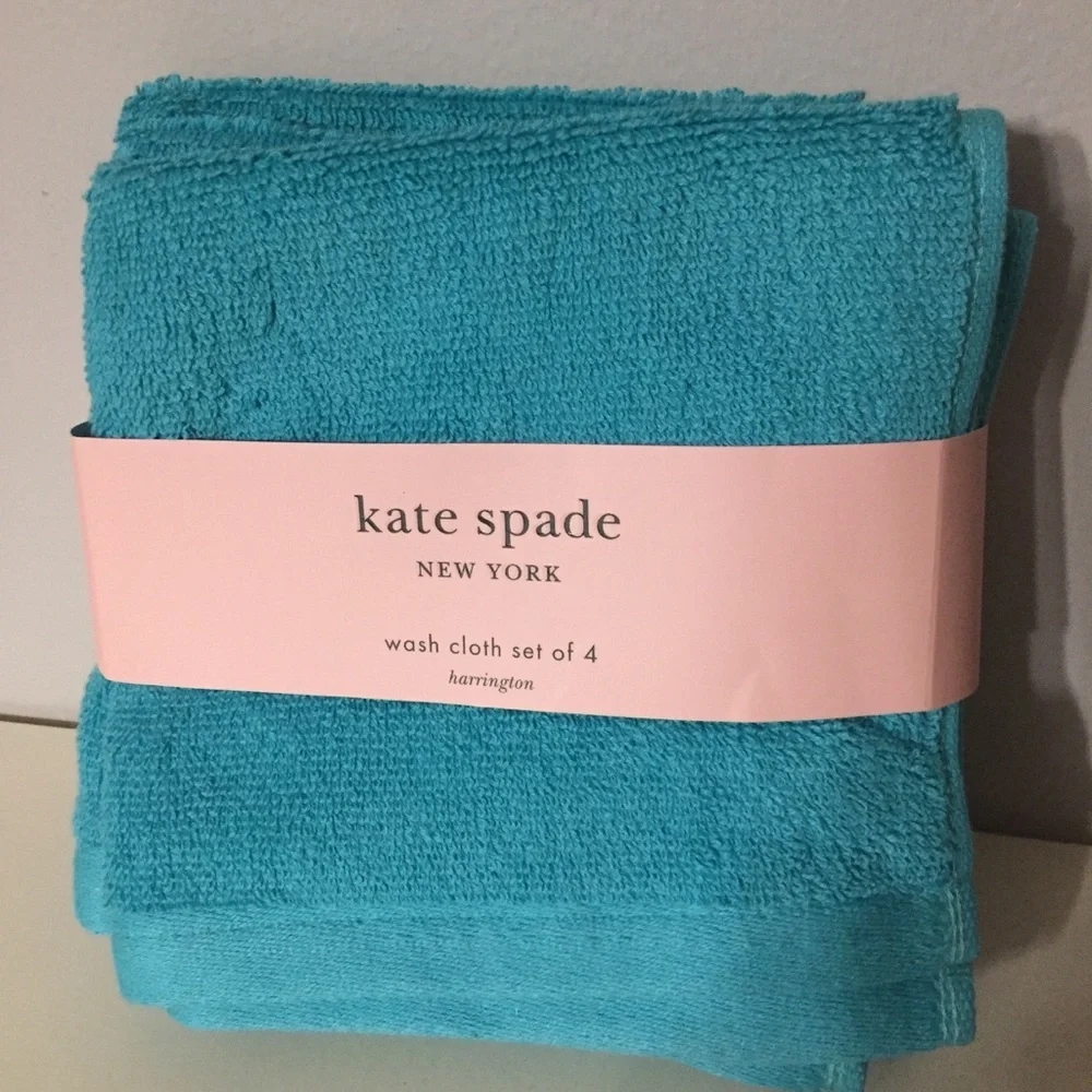 Kate Spade washcloths, NWT
